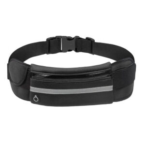 Pochete Bolsa Treino Impermeável  Cor:Preto